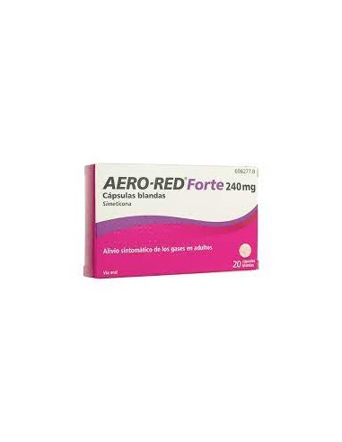 AERO RED FORTE 240 MG 20 CAPSULAS...