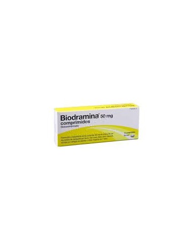 BIODRAMINA 50 MG 12 COMPRIMIDOS