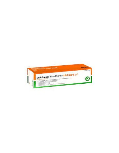 DICLOFENACO KERN PHARMA 11,6 MG/G GEL...