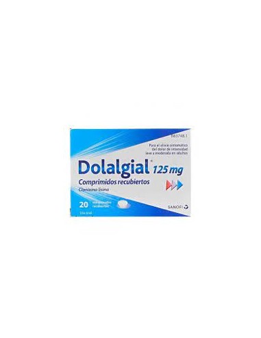 DOLALGIAL CLONIXINO LISINA 125 MG 20...