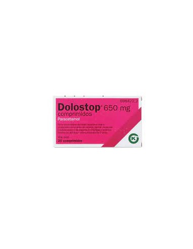 DOLOSTOP 650 MG 20 COMPRIMIDOS