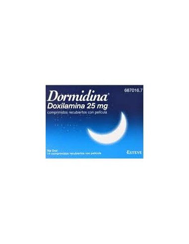 DORMIDINA 25 MG 14 COMPRIMIDOS...