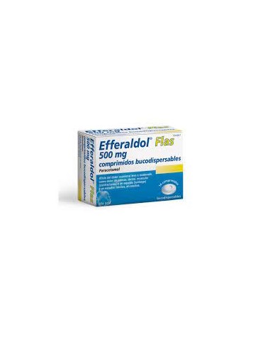 EFFERALDOL FLAS 500 MG 16 COMPRIMIDOS...