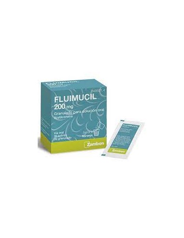 FLUIMUCIL 200 MG 30 SOBRES GRANULADO...