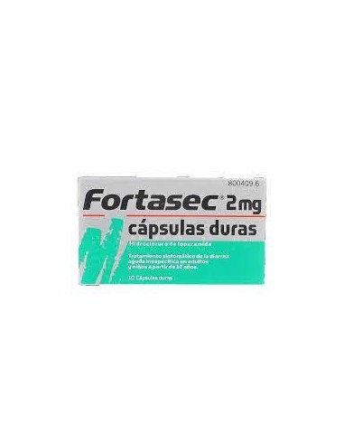 FORTASEC 2 MG 10 CAPSULAS