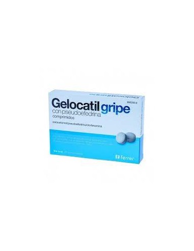 GELOCATIL GRIPE CON PSEUDOEFEDRINA 20...