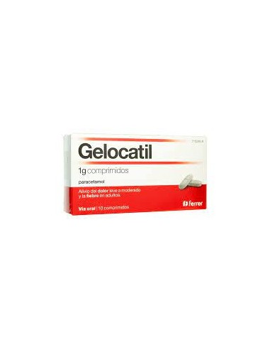 GELOCATIL 1 G 10 COMPRIMIDOS