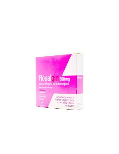 ROSALGIN 500 MG 10 SOBRES GRANULADO...