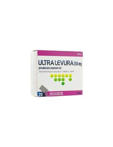 ULTRA-LEVURA 250 MG 20 SOBRES POLVO...