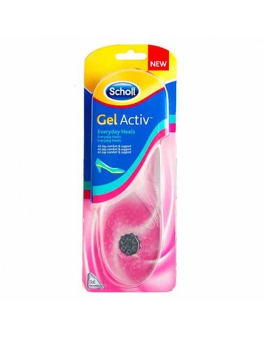 PLANTILLAS SCHOLL GEL ACTIV TACON DIARIO