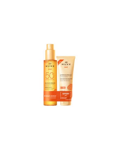 NUXE SUN ACEITE BRONCEADOR ROSTRO Y...