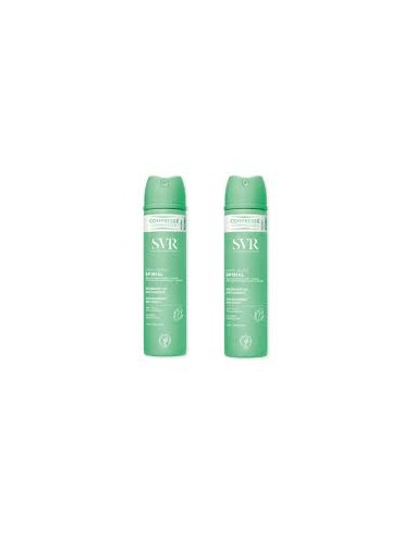 SPIRIAL DUO SPRAY VEGETAL 24H 2X75ML SVR