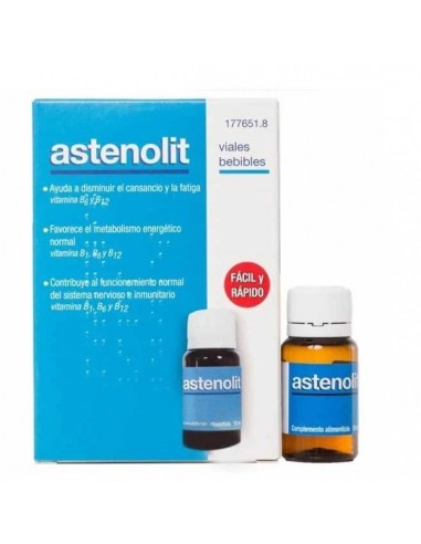 ASTENOLIT  12 VIALES BEBIBLES 10 ML