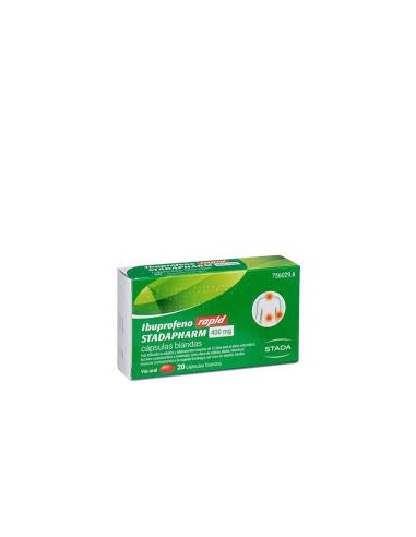 IBUPROFENO RAPID STADAPHARM 400 MG 20...