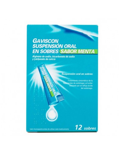 GAVISCON 12 SOBRES SUSPENSION ORAL 10...